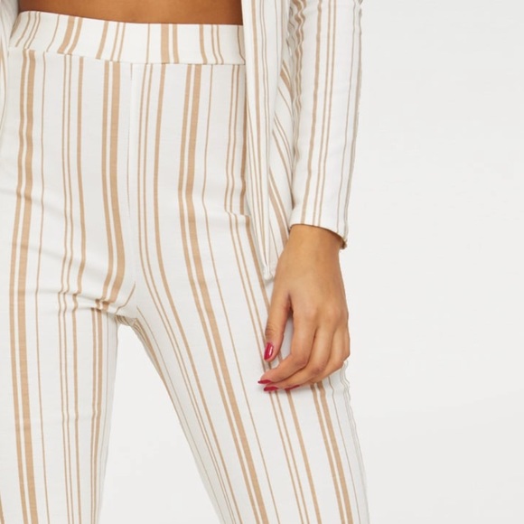 PLT | Stone Stripe Cigarette Trouser - Picture 2 of 7
